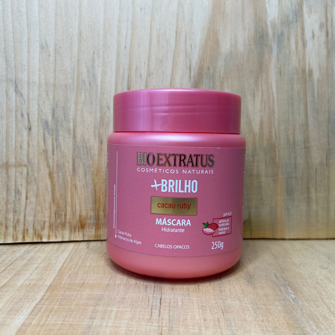 Máscara +BRILHO BIO EXTRATUS 250g