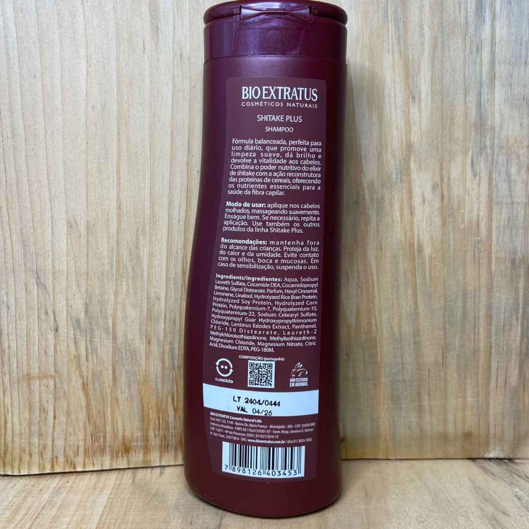 Shampoo SHITAKE PLUS BIO EXTRATUS 350ml