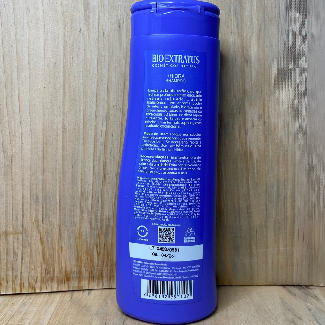 Shampoo +HIDRA BIO EXTRATUS 350ml