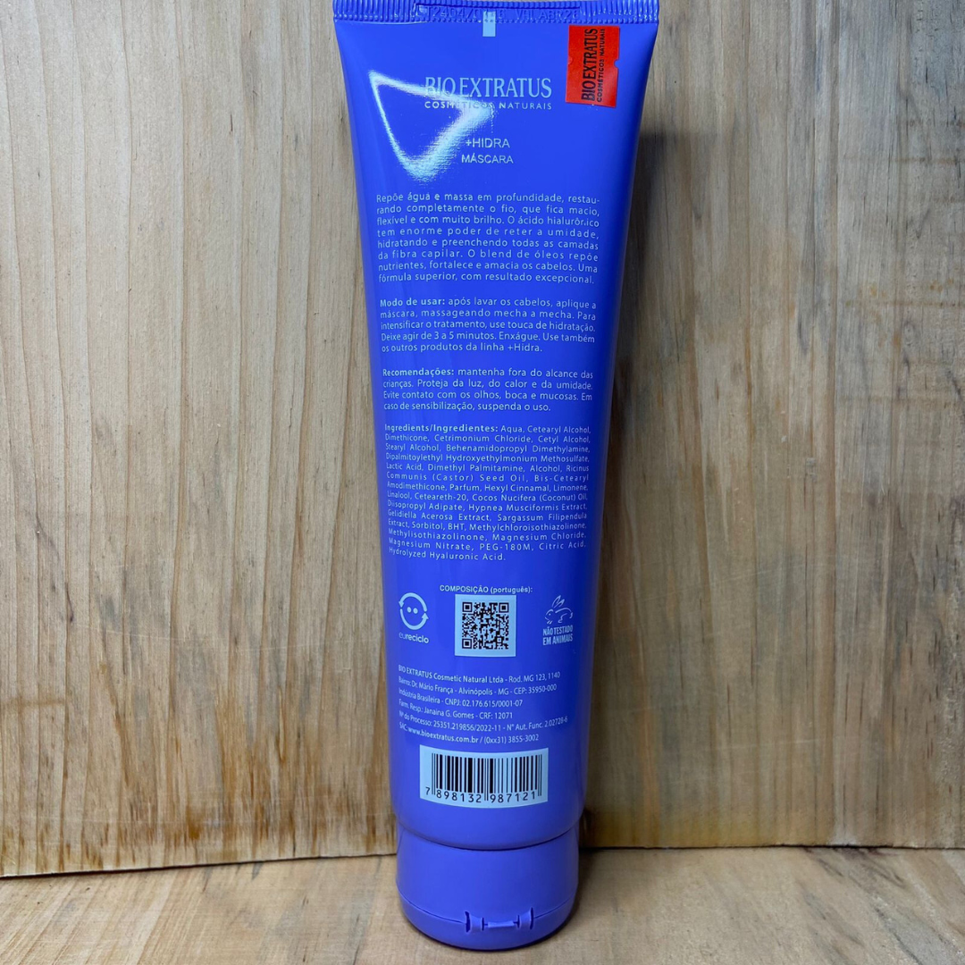 Máscara +HIDRA BIO EXTRATUS 250g